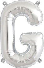 Laden Sie das Bild in den Galerie-Viewer, Folienballons silber 36 cm