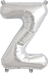 Folienballons silber 36 cm