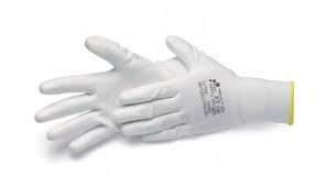 Handschuhe, Nylon weiß